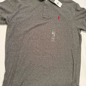 Polo by Ralph Lauren Men's Gray Polo Shirt